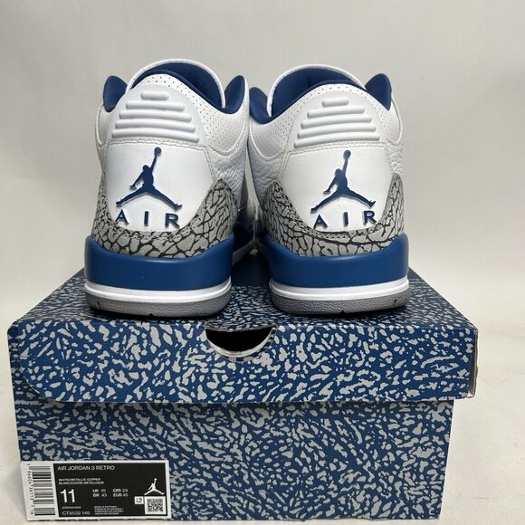 Nike Air Jordan 3 Retro “Wizards/Blue White Copper” 2024
